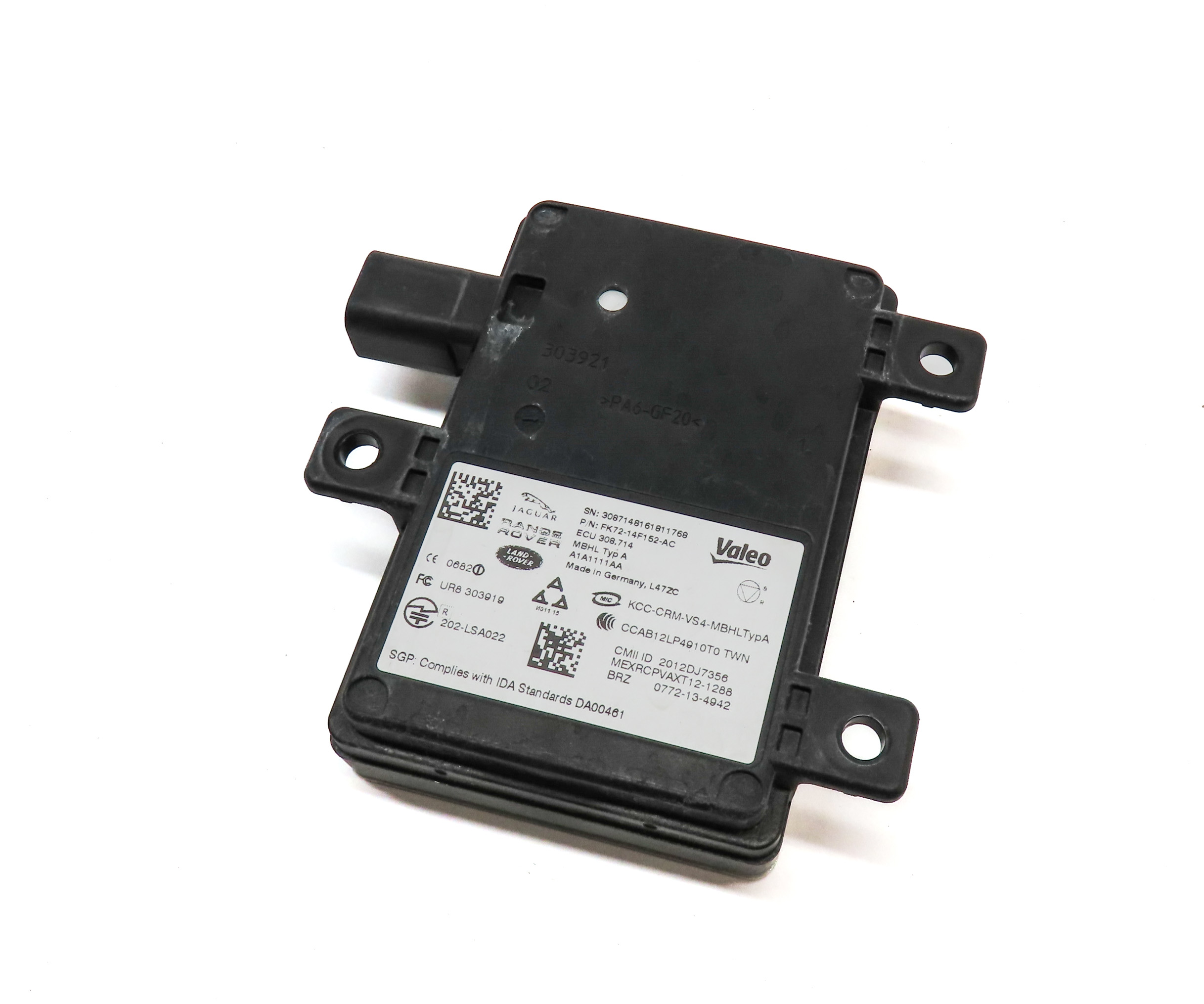 15-17 RANGE ROVER SPORT EVOQUE (L494 L538) REAR BLIND SPOT RADAR SENSOR MODULE — exact item pictured